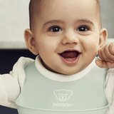 BABYBJORN 2 dijelni set podbradnjaka feeding powder green | shoptok.hr