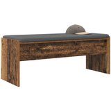  Klupa za hodnik s jastukom Staro drvo 103 x 38 x 40 cm | shoptok.hr