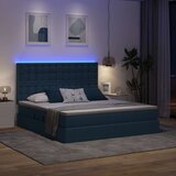  Postelja z dodatnim prostorom za shranjevanje in LED osvetlitvijo, (5000105059) | Shoptok.si