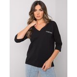 RUE PARIS Blouse-RV-BZ-7310.58-black Cijene