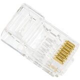 Exeshop Konektor RJ45 sa pozlaćenim pinovima (3 zuba) UTP cat.6 - 100\\1 providni Cene