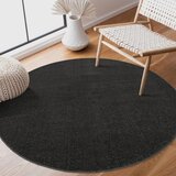 XXXL tkana preproga uni tkano temno siva | Shoptok.si