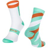 Force Čarape SLANTED, belo-zeleno L-XL/42-46 Cene