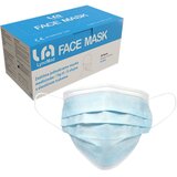  Kirurške maske TIP II, troslojne s gumicom, boja PLAVA - Lyncmed - 2000 kom | shoptok.hr