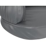  Ergonomski pjenasti krevet za pse sivi 60 x 42 cm umjetna koža | shoptok.hr
