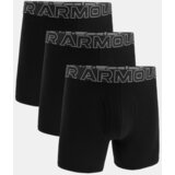 Under Armour Men‘s boxers M Cotton 6in 3pack Black XXL