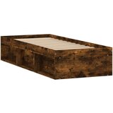  Kreveta boja hrasta 75 x 190 cm mali za jednu osobu | shoptok.hr