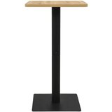 vidaXL Bistro stolić boje hrasta 50 x 50 x 107 cm | shoptok.hr