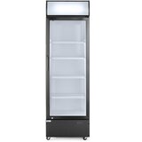 ARKTIC Pultni frižider sa pozadinskim osvetljenim panelom, sa jednim vratima, 254L, Crna, 220-240V/250W, 578x605x(H)1980mm | Eponuda.com