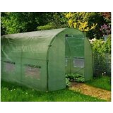 Chomik BAŠTENSKI PLASTENIK 3-SEGMENTNI 3 X 2 X 2 M ZELENI SA OPCIJOM DODATNE VENTILACIJE 3910 | ePonuda.com
