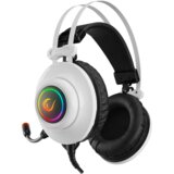 Rampage Slušalice sa mikrofonom gaming RM-K1 PULSAR white, USB 7.1 surround, vibracija, RGB | Eponuda.ba