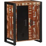vidaXL Komoda Višebojna 55x35x70 cm Puno Obrađeno Drvo | shoptok.hr