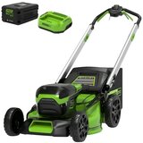 GREENWORKS 60V Akkusystem Akumulatorska kosilica GD60LM51SPK4 (60 V, 1 baterija, 4 Ah, Širina reza: 51 cm) + BAUHAUS jamstvo 5 godina na uređaje na električni ili motorni pogon | shoptok.hr