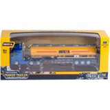  Metalni tovornjak cisterna za igro Huina 1:50 - rumena | Shoptok.si