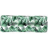  Jastuk za palete s uzorkom lišća 120 x 40 x 12 cm od tkanine | shoptok.hr