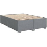  Krevet s oprugama i madracem svjetlosivi 140x190 cm od tkanine | shoptok.hr