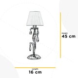 Lesnina XXXL NAMIZNA SVETILKA 16/45 cm | Shoptok.si