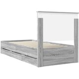  Okvir za krevet Siva Sonoma 90 x 200 cm Inženjersko Drvo - Sivi hrast sonoma 90 x 200 cm | shoptok.hr