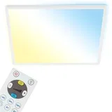 plafonjera led 22 w 3000 lm cct 2700 - 6500 k 42x42x2,9 cm bcl bijela