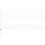 vidaXL Ograja in Stolp srebrna 1 x 50 m Jeklo, (5000097643) | Shoptok.si