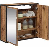  Polica na zidu s policom Zidne Staro drvo 65 x 20 x 60 cm | shoptok.hr