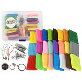  Set of Clay Modeling Clay 24 Colors Accessories | Shoptok.si