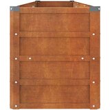vidaXL Povišena vrtna gredica boja hrđe 240 x 40 x 45 cm čelik COR-TEN | shoptok.hr