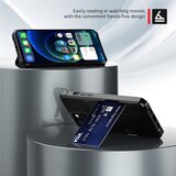 INF Eleganten črn ovitek za iPhone 14 s držalom za kartice iPhone 14 Plus, (22137317) | Shoptok.si