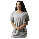 Reebok Majice s kratkimi rokavi Dance Tight Siva | Shoptok.si