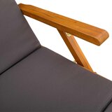  Zložljiv in nagibni ležalnik 3 pcs Temno siva, (5000284747) | Shoptok.si