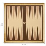  Dru&amp;scaron;tvena igra &amp;scaron;ah i backgammon, 40 x 40 cm Slike