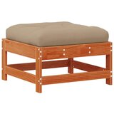  Set lounge namještaja za vrt 7 pcs Vosak smeđa i taupe - Vosak smeđa bor | shoptok.hr