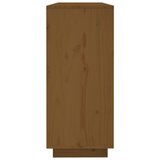  Komoda smeđa boja meda 120 x 35 x 80 cm od masivne borovine | shoptok.hr
