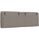vidaXL Jastuk za uzglavlje smeđesivi 120 cm od tkanine | shoptok.hr