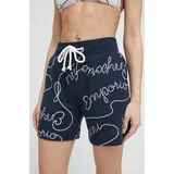 Emporio Armani Underwear Kratke hlače za na plažo ženski, mornarsko modra barva
