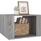 vidaXL Nočna omarica siva sonoma 57x55x36 cm inženirski les | Shoptok.si