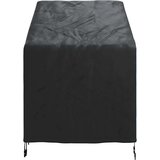 vidaXL Pokrov za vrtn stol Črna 75 x 78 x 65 / 100 cm 420D tkanina | Shoptok.si