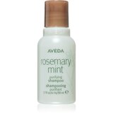 Aveda Rosemary Mint Purifying Shampoo šampon za dubinsko čišćenje za sjaj 50 ml | shoptok.hr