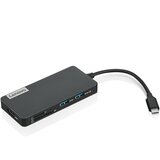 Lenovo USB-C 7-in-1 Hub: 2x USB3.0 1x USB2.0 1x HDMI 4K, 1x SD/TF Card reader 1xUSB-C Charging Port, power pass-through to charge Notebook Cene