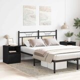  Noćni ormar 2 pcs Crni hrast 40 x 40 x 50 cm Konstruirano drvo | shoptok.hr