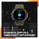 Xiaomi Pametna ura Amazfit T-REX 2, črna | Shoptok.si