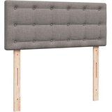  Krevet s oprugama i madracem smeđesivi 120 x 190 cm od tkanine | shoptok.hr