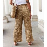 UR/CEO Brown wide pleated pants Berbenno | Shoptok.si