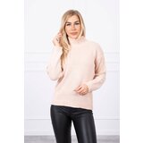 Kesi High-neckline sweater dark powder pink Cijene