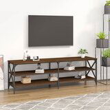 Maison Chic TV omarica - TV stojalo - Televizijska omarica rjavi hrast 160x40x50 cm inženirski les, (21698693) | Shoptok.si