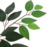  Umjetna ficus biljka Zelena 85 x 18 x 160 cm Tkanina i drvo | Eponuda.com