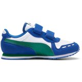Puma Tenisice 'Cabana Racer' plava / travnato zelena / bijela | shoptok.hr