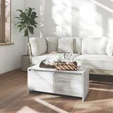 vidaXL Klubska mizica siva sonoma 90x50x41,5 cm iverna plošča Cene