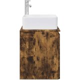  Umivaonik s policom Dimljeni hrast 53 x 35 x 63 cm | shoptok.hr