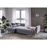 Miuform svetlo siva raztegljiva sedežna garnitura Scandic Lagom, levi kot | Shoptok.si